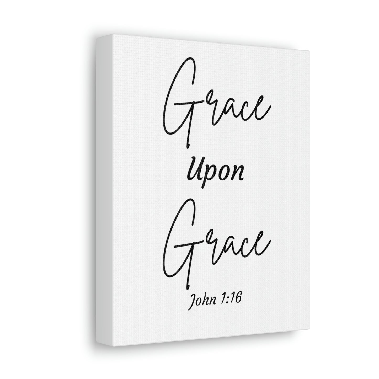 Grace upon grace wall art