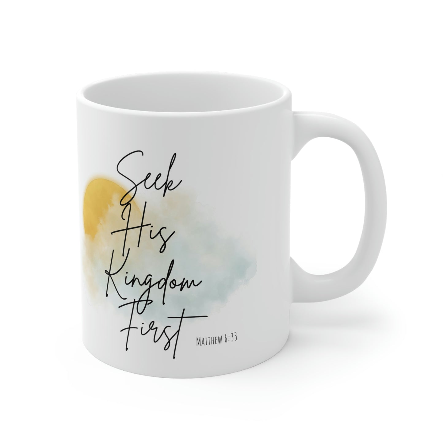 Seek His kingdom first Mug