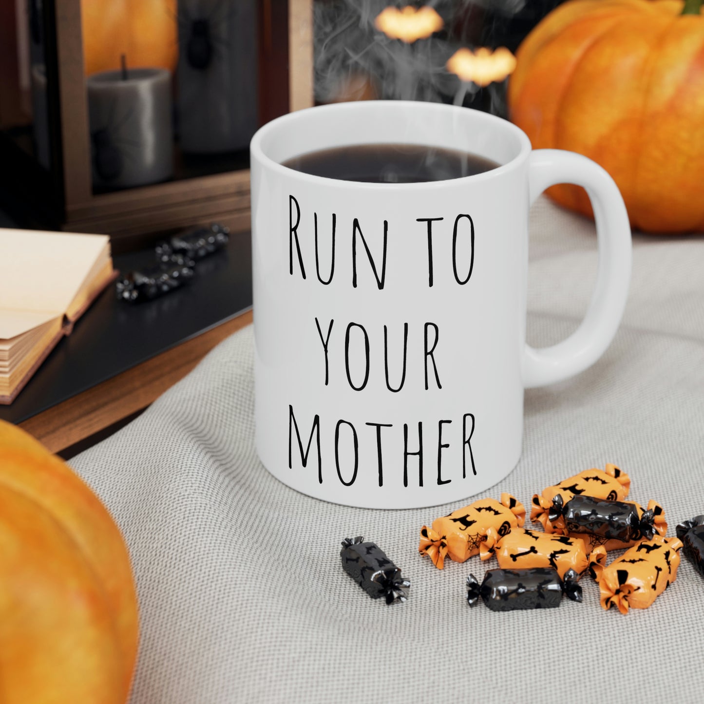 Run to your Mother Miraculous Medal, Mug