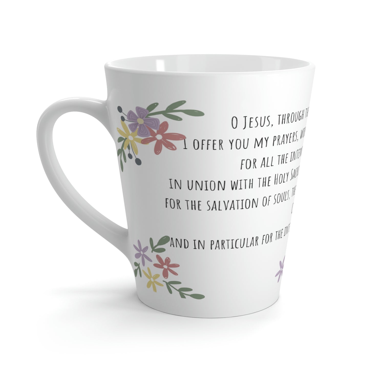 Morning offering prayer, Latte Mug