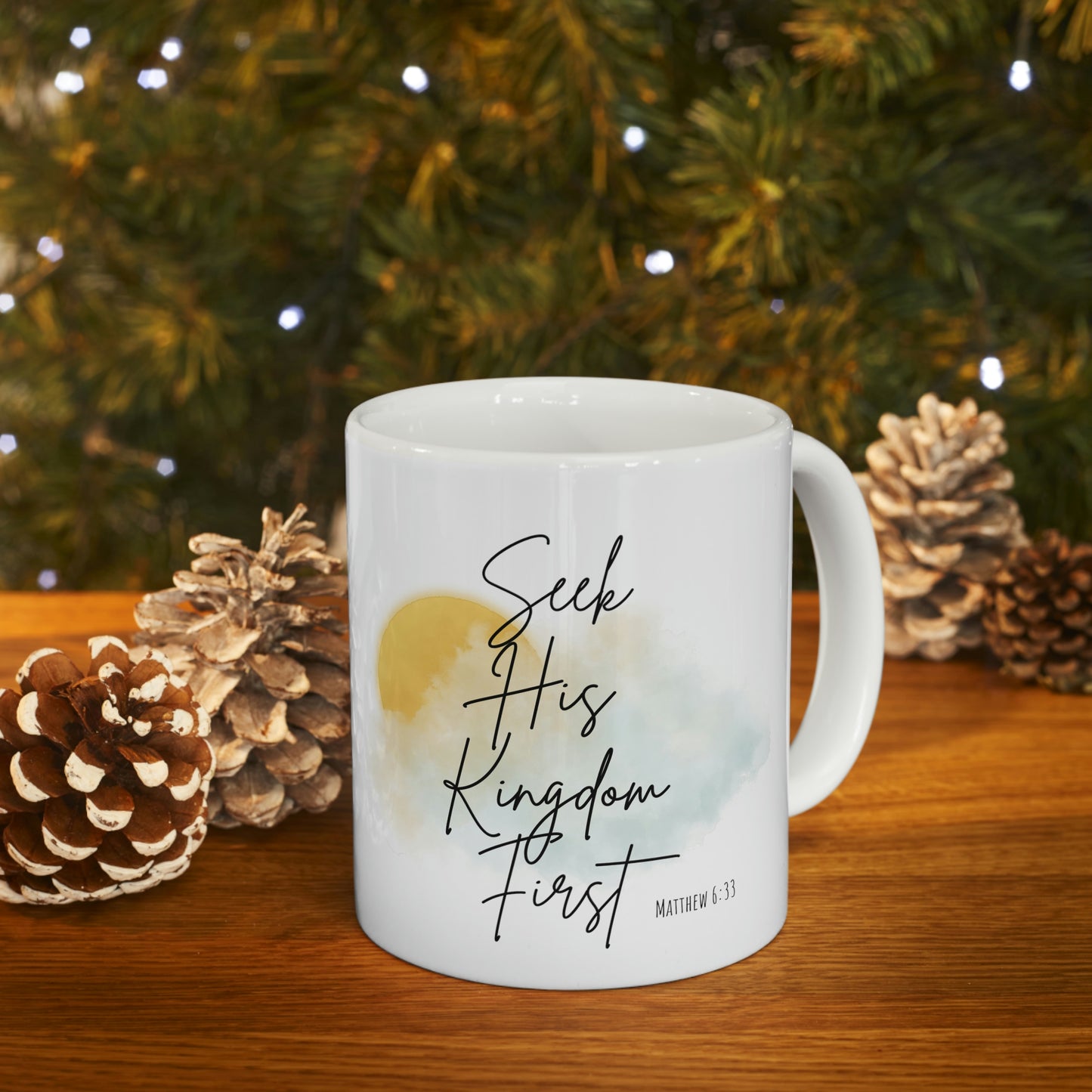 Seek His kingdom first Mug