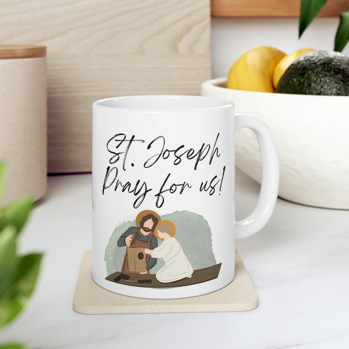 St. Joseph Pray for us Mug