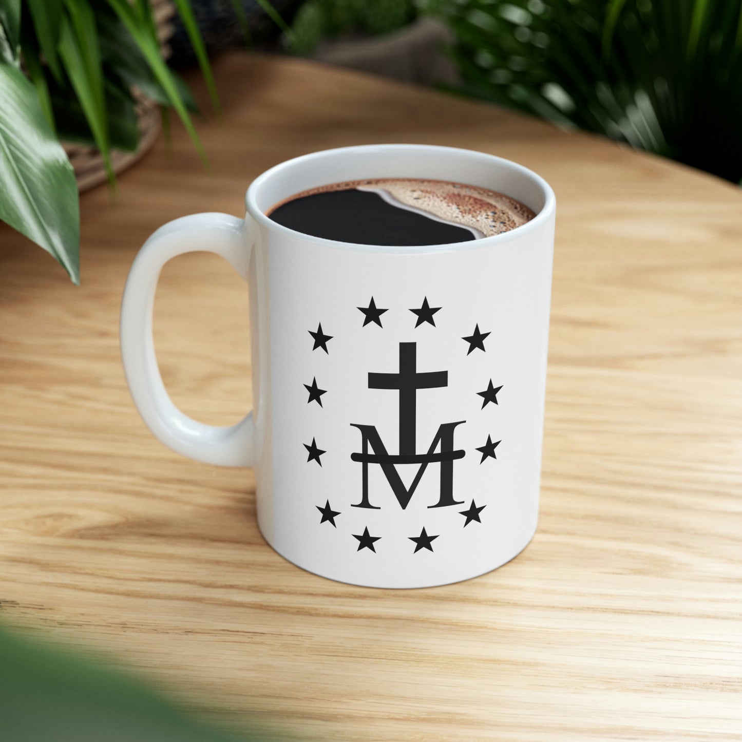 Run to your Mother Miraculous Medal, Mug