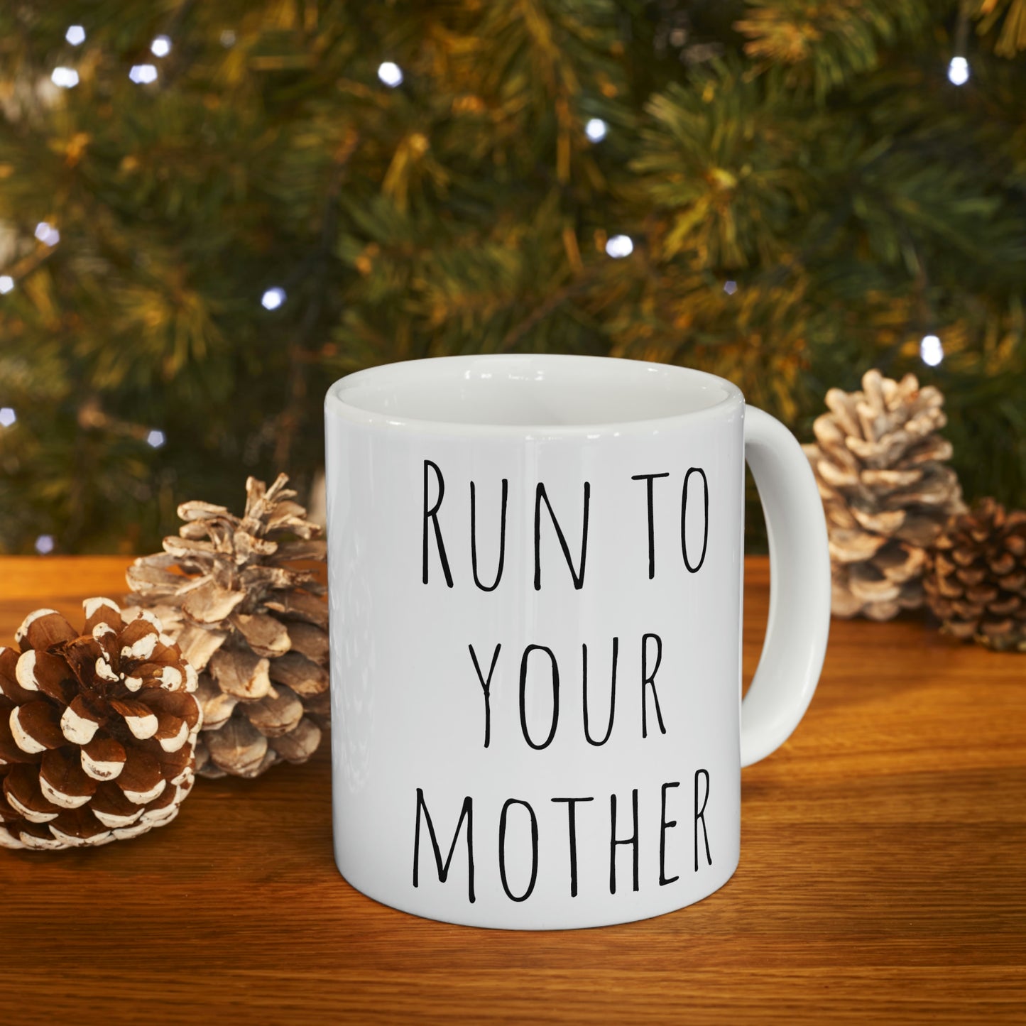 Run to your Mother Miraculous Medal, Mug