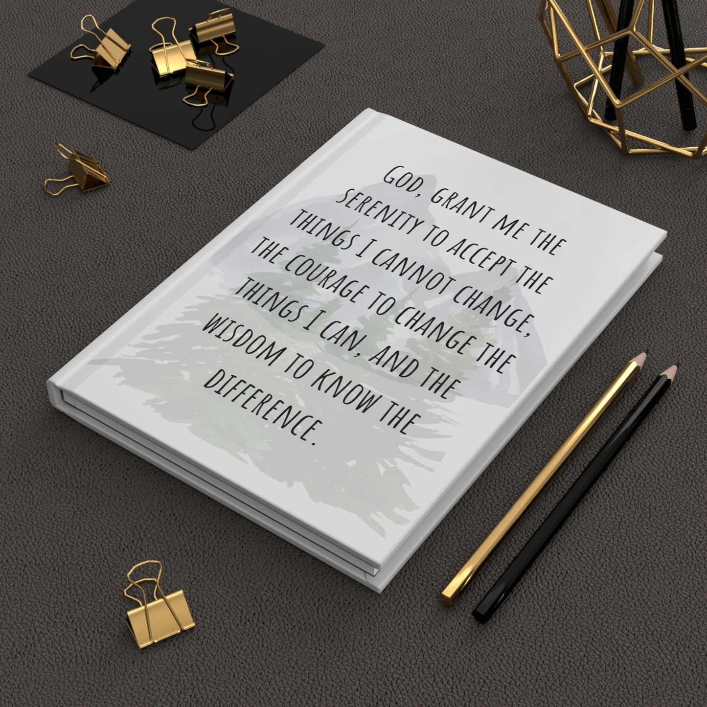 Serenity Prayer, Hardcover Journal Matte