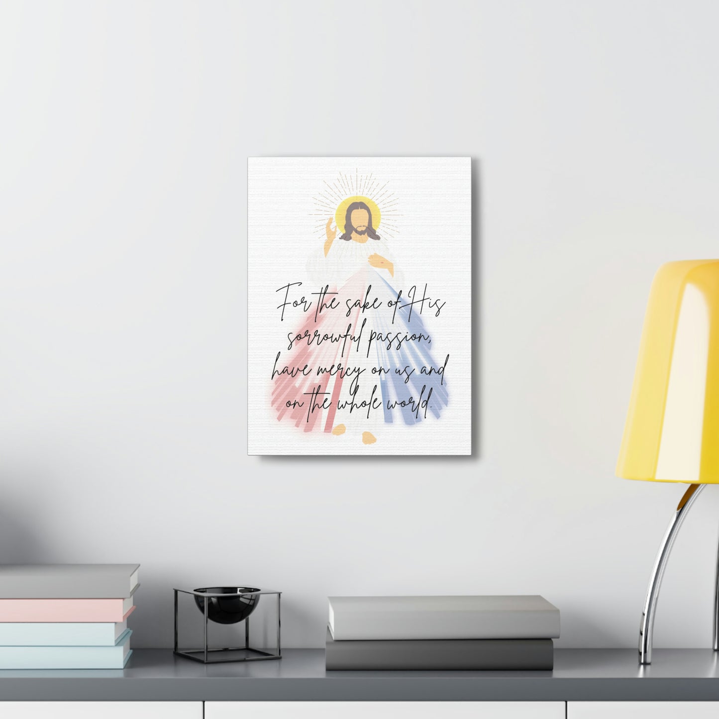 Divine Mercy prayer wall art