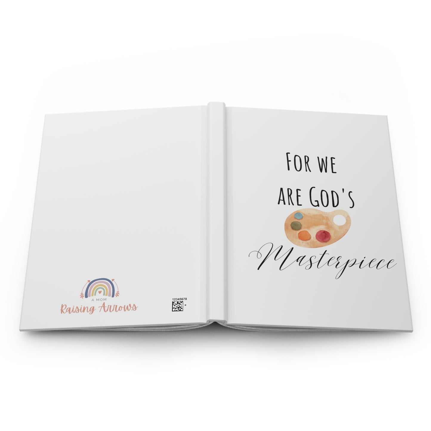 For we are God's masterpiece, Hardcover Journal Matte