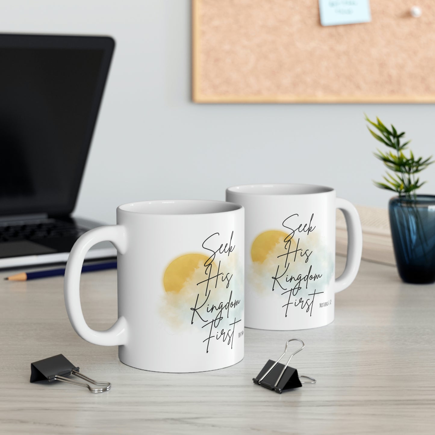 Seek His kingdom first Mug